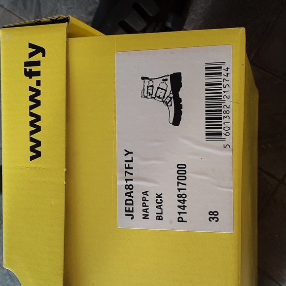 FLY LONDON JEDA COMBAT BOOTS - Picture 12 of 12